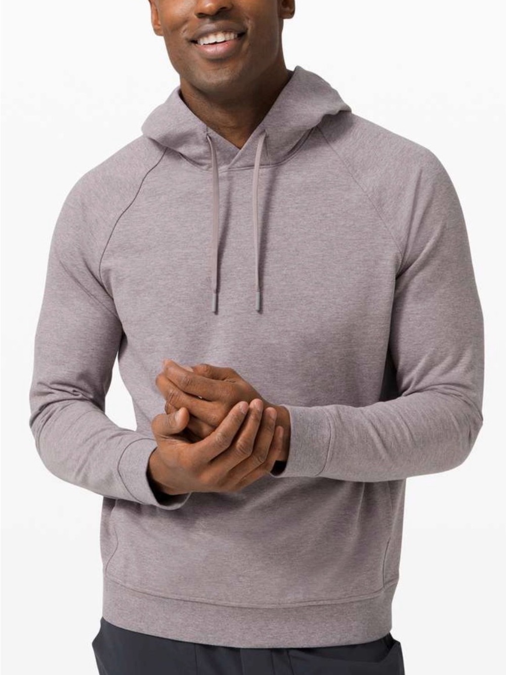 Men's Lululemon Hooded Sweatshirt - Lavender Gray